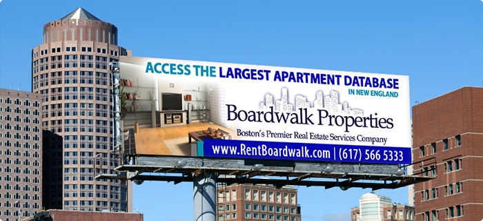 Boston MA Apartments Billboard