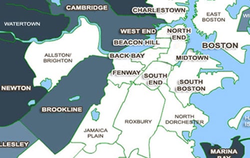 Boston Areas We Serve